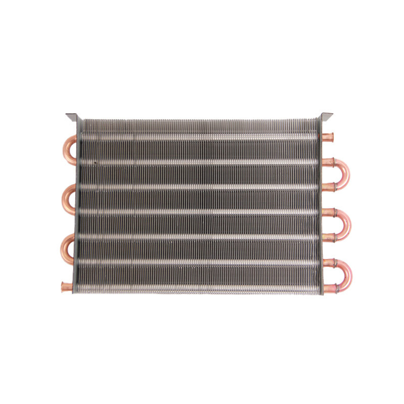 Copper tube plate fin split ac cooling coil condenser/evaporator