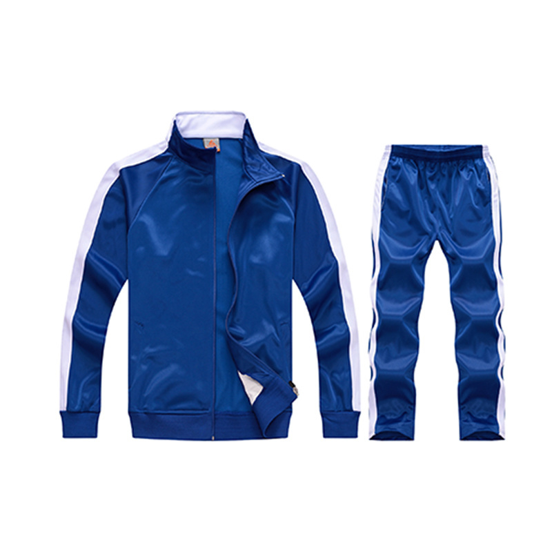 2022 Long Sleeve Autumn/winter Casual Football Sports Sweat Suit Reversible Full Zip Training Jacket Customized