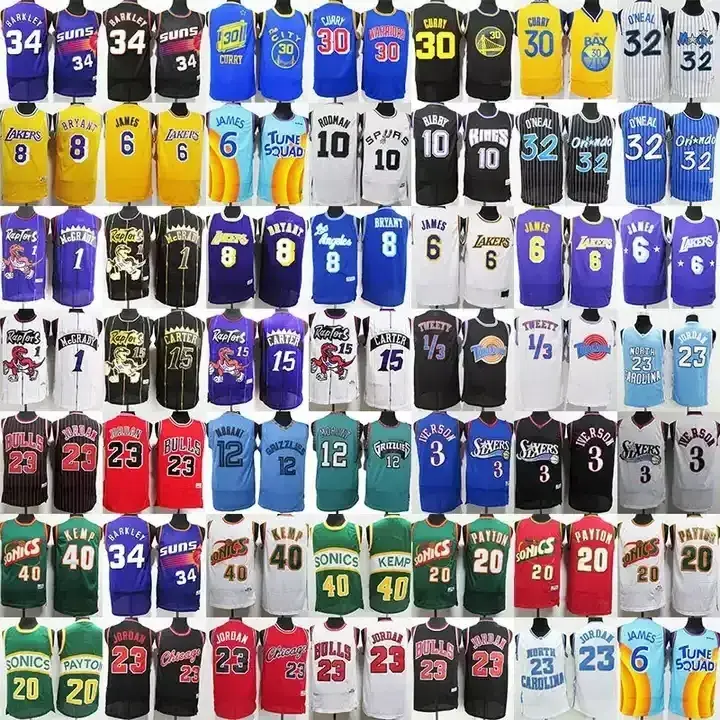 2023 24 New Season All Teams Basketball Jersey High Quality Embroidery Stitched Men's Sports Shirt Jerseys