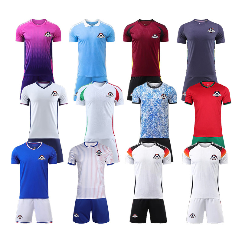 New Season Best Football Jersey 2023-2024 High Quality Quick Dry Shirt Men Soccer Wear Team Jersey Set Football Uniform 23/24