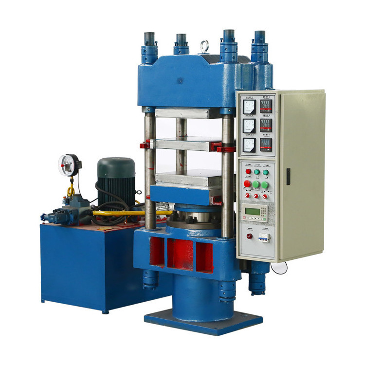 rubber stop block vulcanizing machine rubber curing press for tiles mats