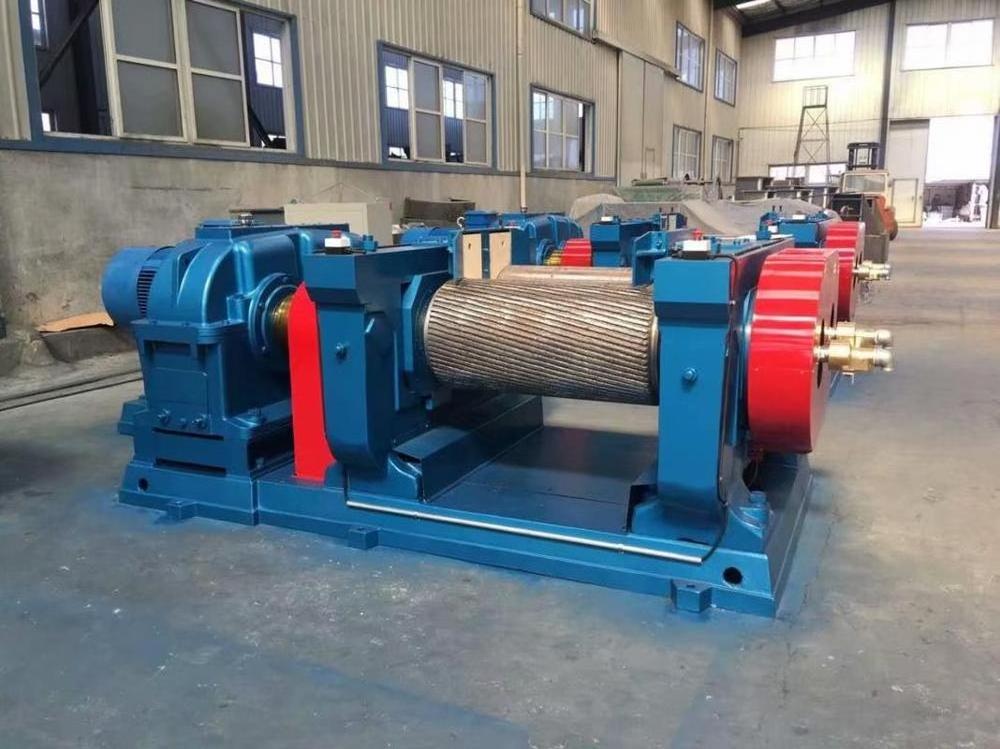 Tire Shredder Machine Tire Crusher Production Line Rubber Crumb Grinding Machine