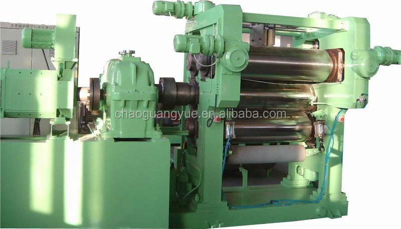 three roller rubber calender/rubber sheet machine