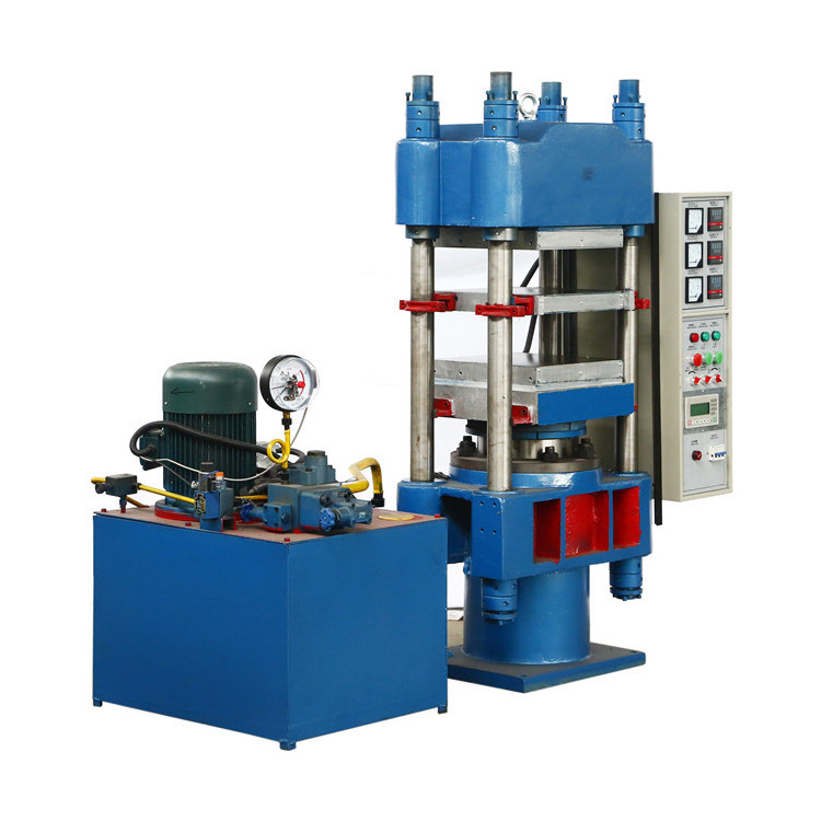 rubber stop block vulcanizing machine rubber curing press for tiles mats