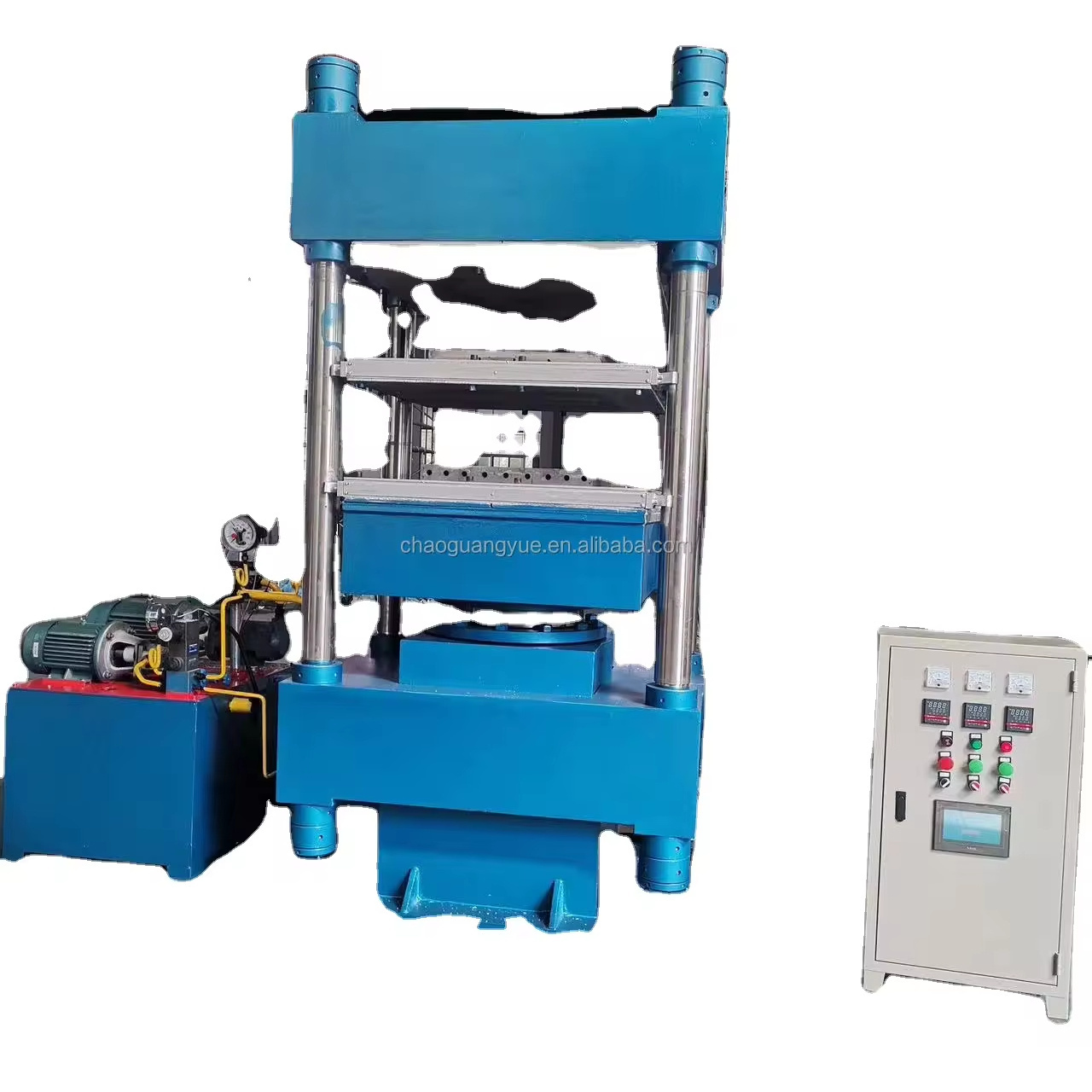 Rubber o ring making machine vulcanizing press machine