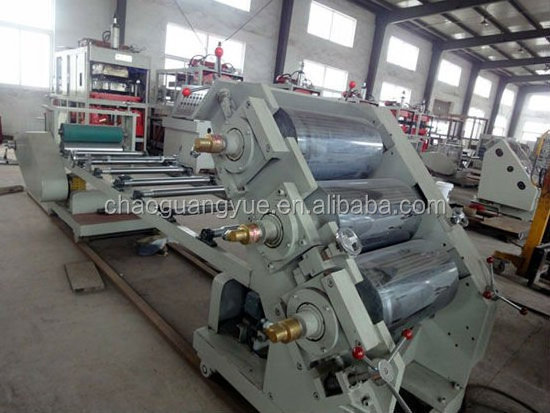 PVC Calendering Machine produced by the best factory/Three roll rubber calender