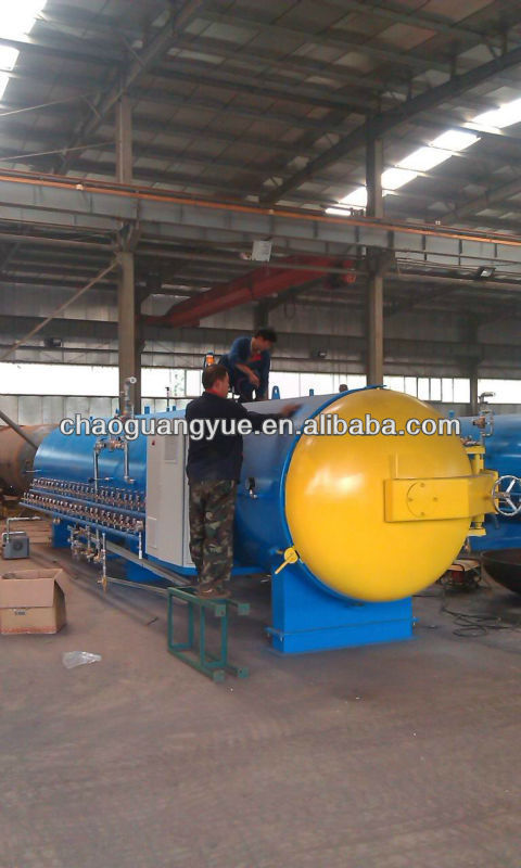 automatic vulcanizing chambers truck tyre retreading machine