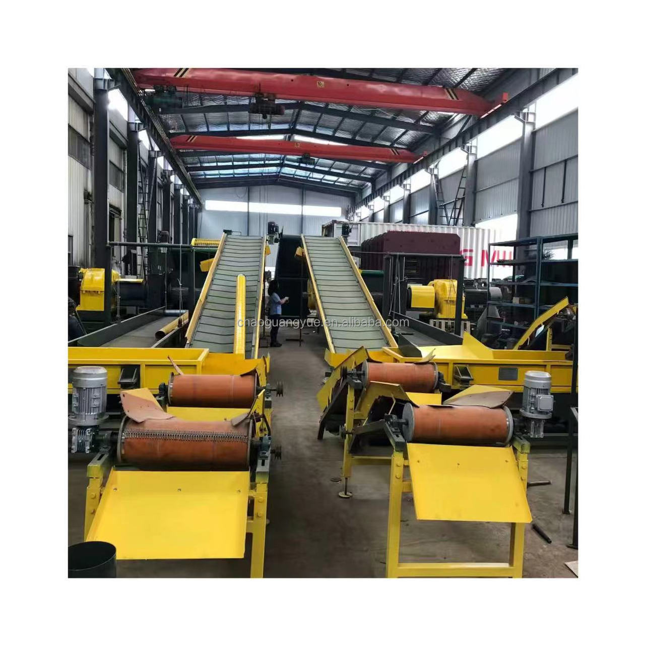 full automatic tire recycling production line tire recycling machine to make rubber powder price