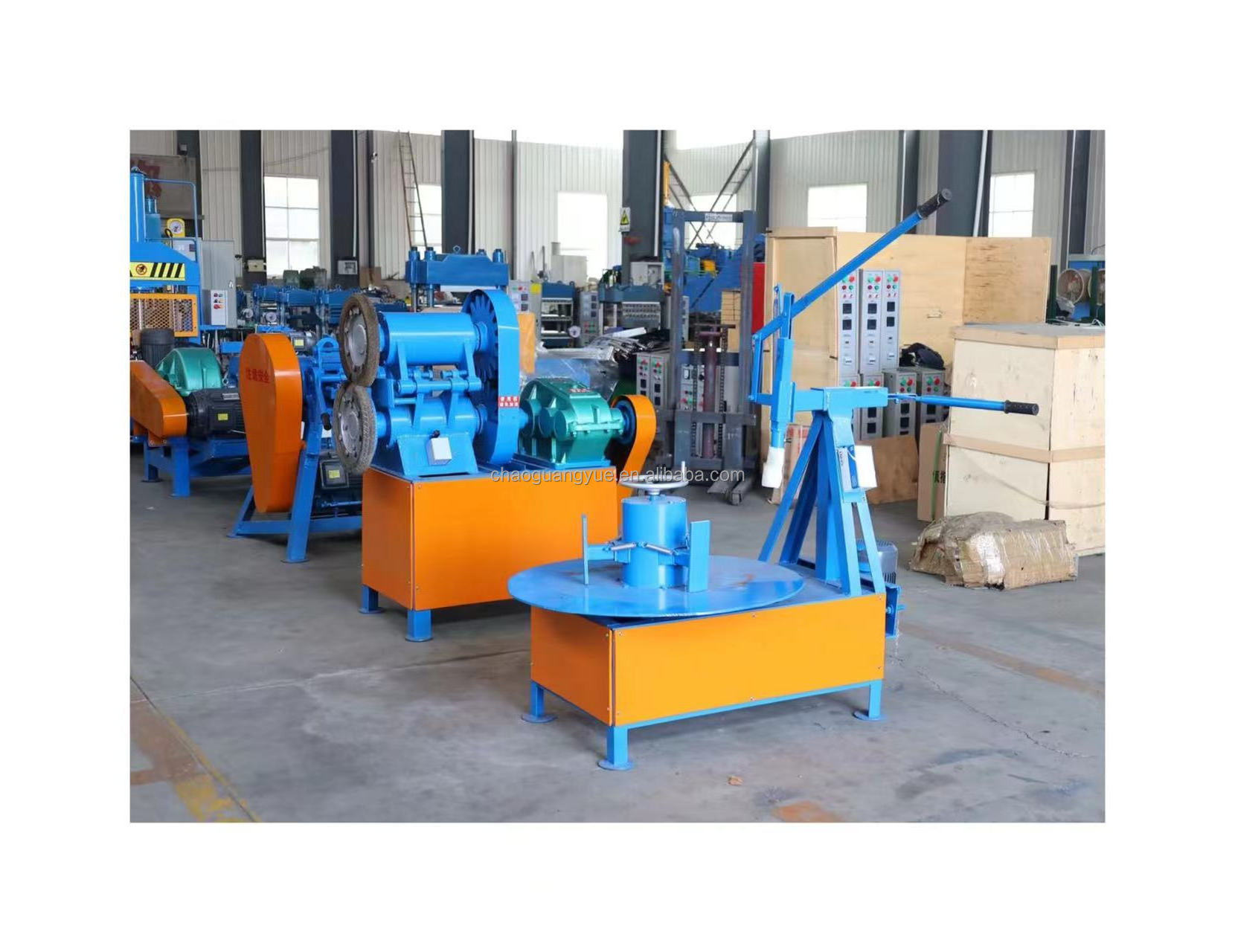 Used Tire Cutting Machine Waste Tire Recycling Machine