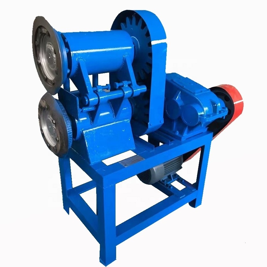 rubber tyre cutting machine tire debeader/ rubber tire recycling machine