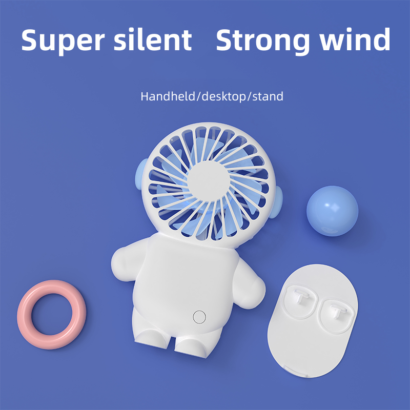 Summer Battery Charging cute Usb Portable Electric Hand Held Rechargeable Mini Small Air Fans