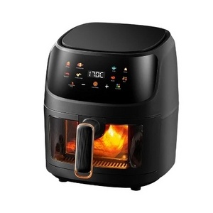 Air fryer Household visual touch screen large capacity French fries machine multi-function intelligent electric fryer