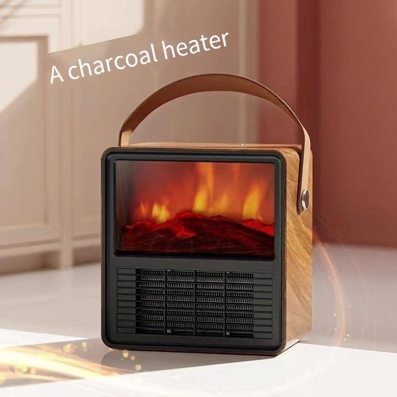 Mini desktop fireplace Heater free standing portable indoor outdoor table Modern decor 3D electric fireplace Christmas