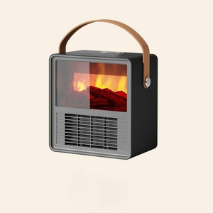 Mini desktop fireplace Heater free standing portable indoor outdoor table Modern decor 3D electric fireplace Christmas