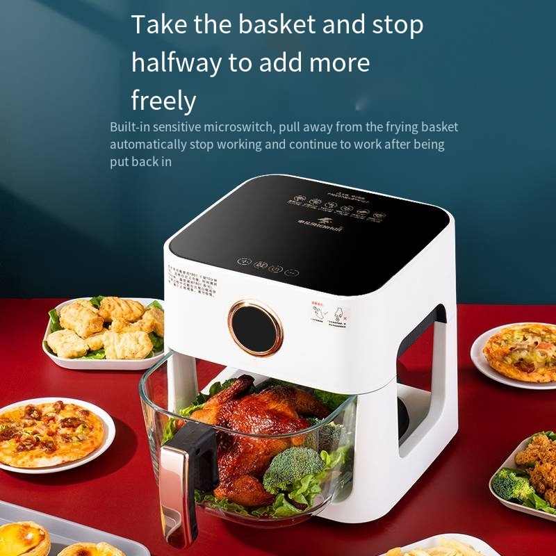 The new home multi function intelligent automatic health no soot visible air fryer