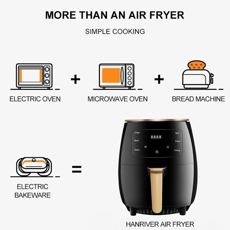 6L Air fryer new air fryer Household large capacity French fries machine multi-function electric fryer