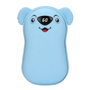 New cute cartoon hand warmer charging 2-in-1 usb portable power supply double-sided heating to warm baby