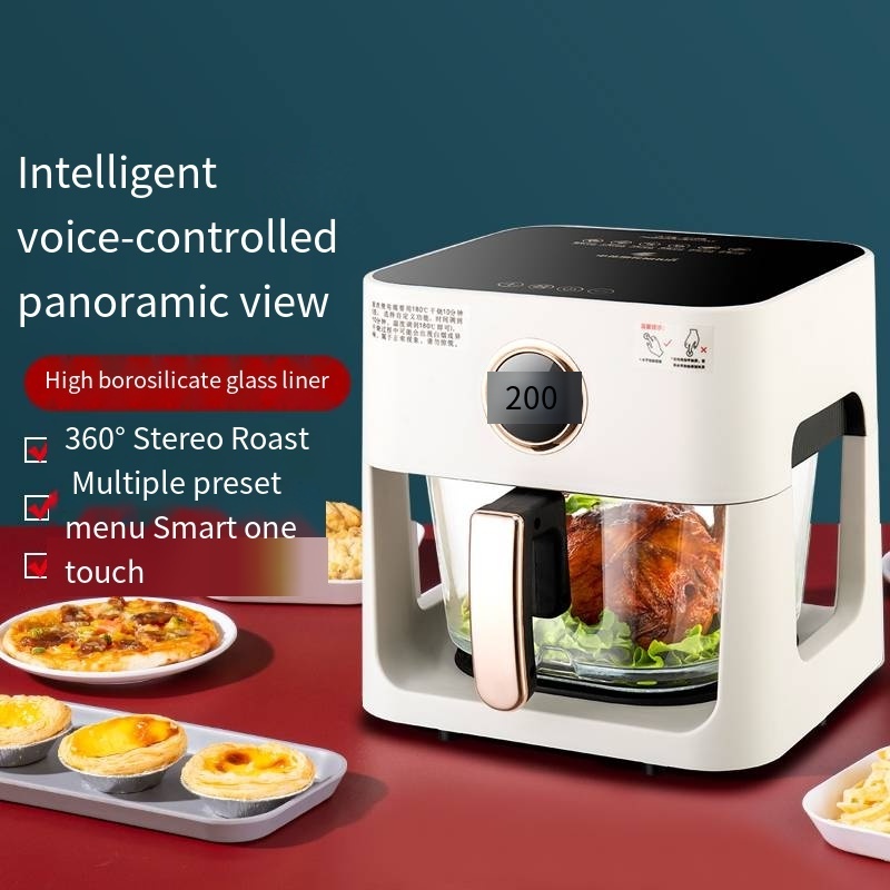 The new home multi function intelligent automatic health no soot visible air fryer