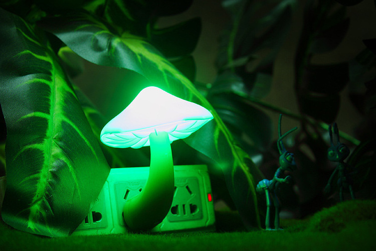 Kids Children Bugs MINI Dream Mushroom Night Light LED Night stand lamp