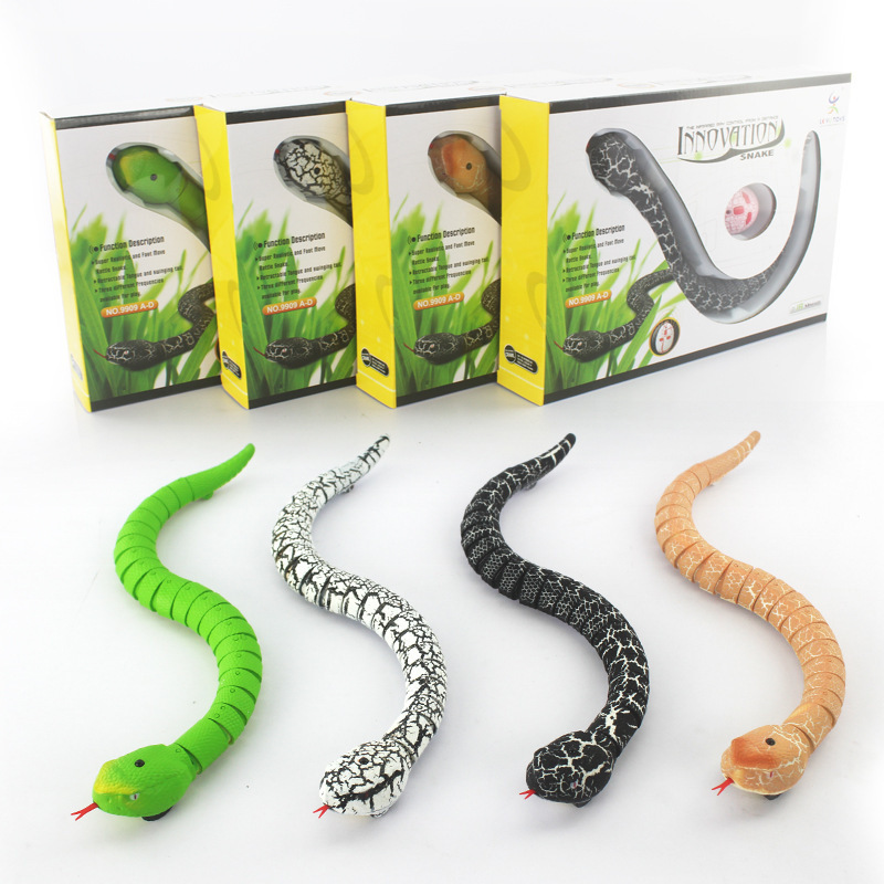 Bricstar wholesale novelty gift snake remote control toys remote control snake toy with batteryirthday Gift Rc Snake