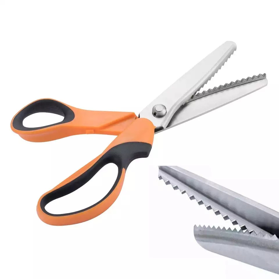 ZigZag Scissors Pinking Shears Sewing Tools Tailor's Scissors Lace Dressmaker's Shears