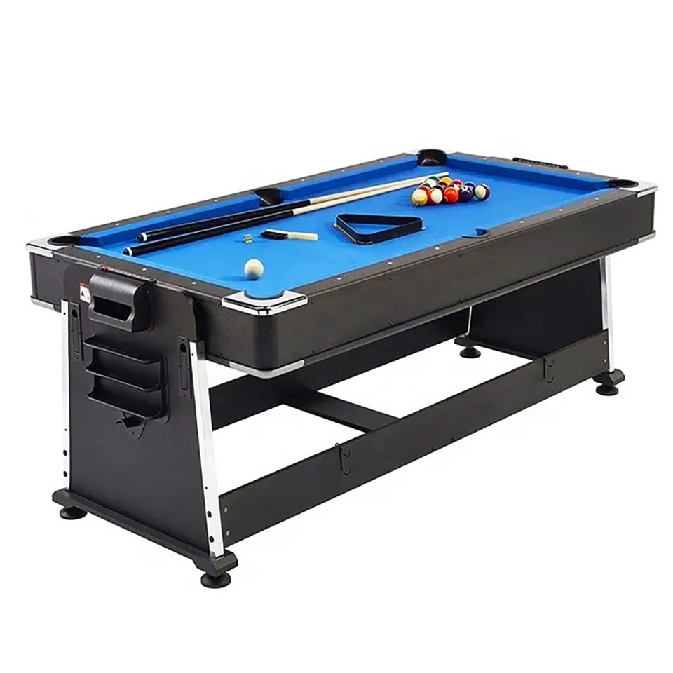 Billiards Manufacturer Convertible 7FT Multi Game Pool Table 4 in 1 with full billiard accessories