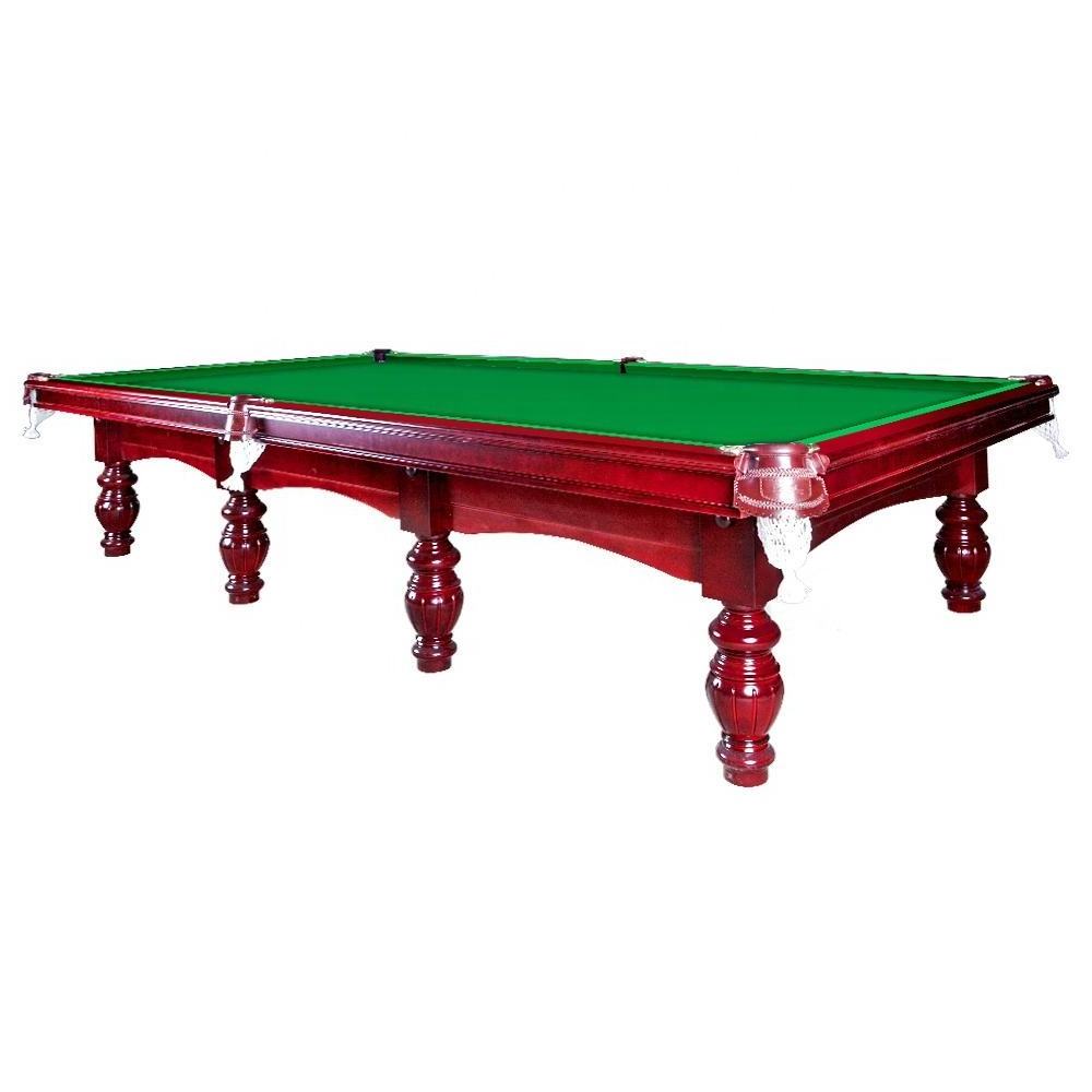 Factory cheap price 12 feet Russian billiards pyramid standard snooker billiards table for sale