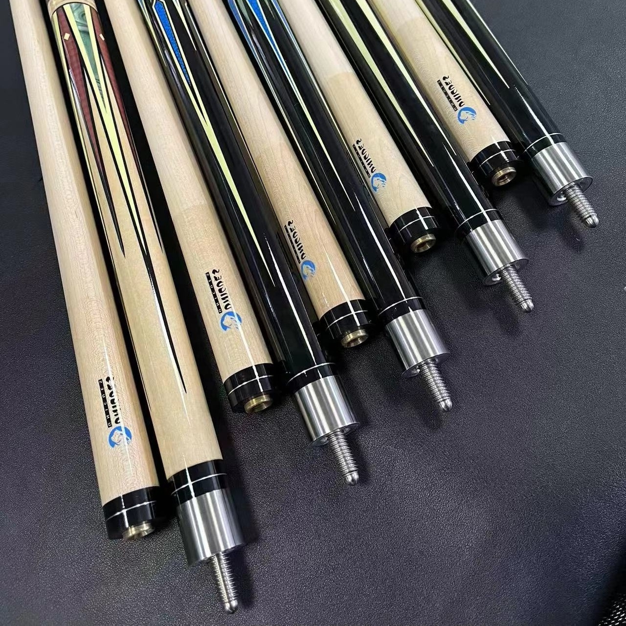 Manufacturer Supplier Cheap Wholesale Billiards Pool Cue Custom CL-P01 11-14mm Tip Center Joint Cue