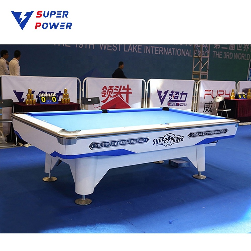 International Widely Used Standard Slate 9ft Pool Table for Billiards Tournament