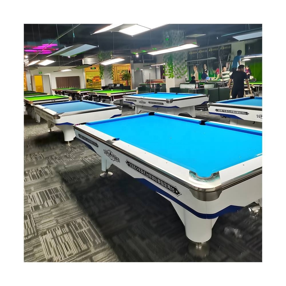 International Widely Used Standard Slate 9ft Pool Table for Billiards Tournament