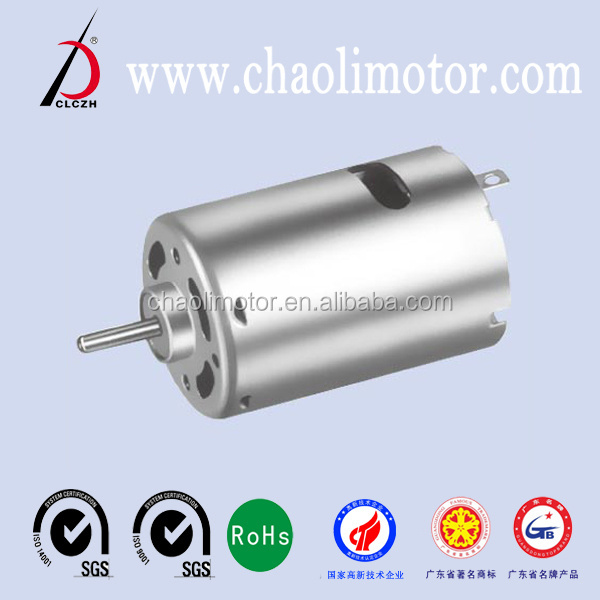 shaft diameter 3.17mm brush motor CL-RS540 small electric motors