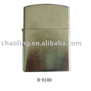 Oil Lighter Zinc Alloy Cigarettes Flint Refillable with Excellent Finish