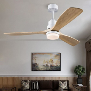 China Price AC Bedroom Ceiling Fan National Copper Ceiling Light with Fan Silent Design Black and Wood Ceiling Fan with Light