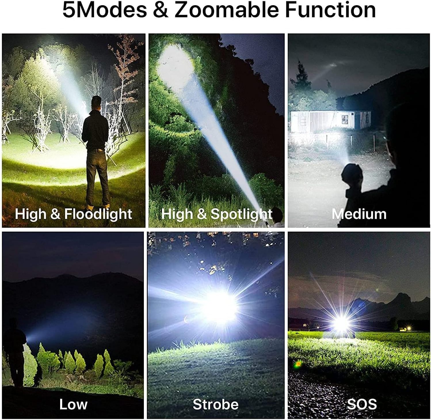 Top Grade XM-L T6 G700 tactical linternas torch light A100 glare long distance led flashlight kit for indoor and outdoor