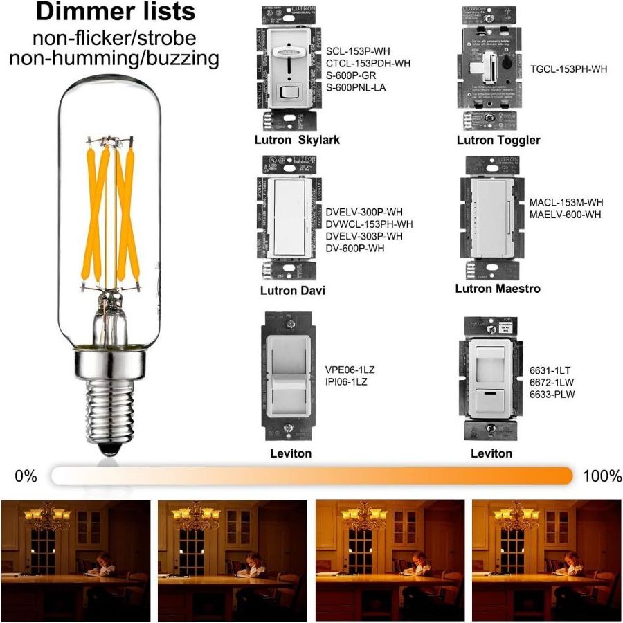 WiFi LED Filament Bulb ST64 E27 Dimmable Tungsten Lamp SmartThings Siri Alexa Google Home 220V CCT Light