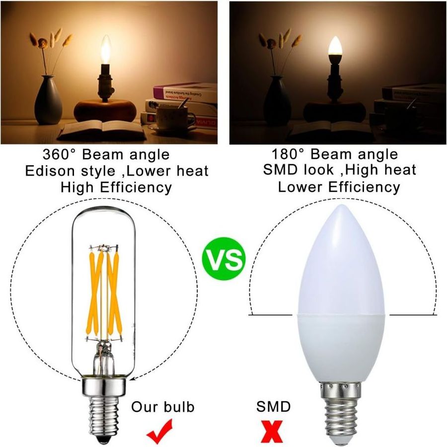 WiFi LED Filament Bulb ST64 E27 Dimmable Tungsten Lamp SmartThings Siri Alexa Google Home 220V CCT Light