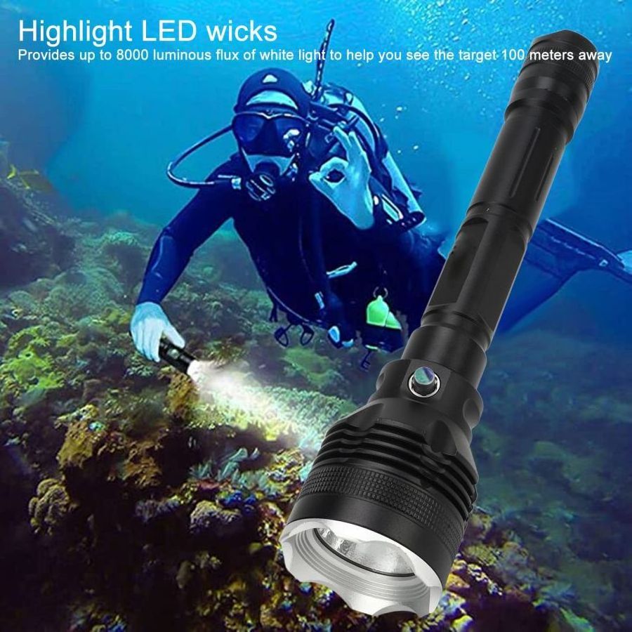 Strong light power display LED long-range P70 telescopic zoom night fishing USB charging flashlight