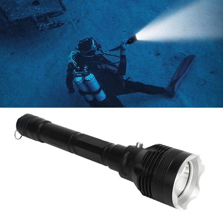 Strong light power display LED long-range P70 telescopic zoom night fishing USB charging flashlight