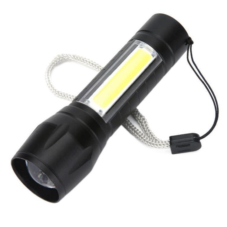 Infrared Laser Diode Long Distance LED Tactical Zoom Torch Aluminum Outdoor Flashlight