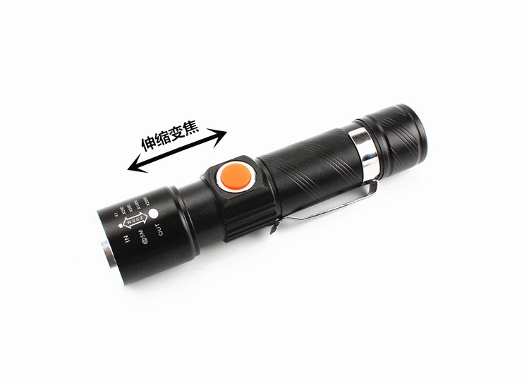 Outdoor camping flashlight Portable torches Dimmable camping tent light Strong LED light tactical flashlight