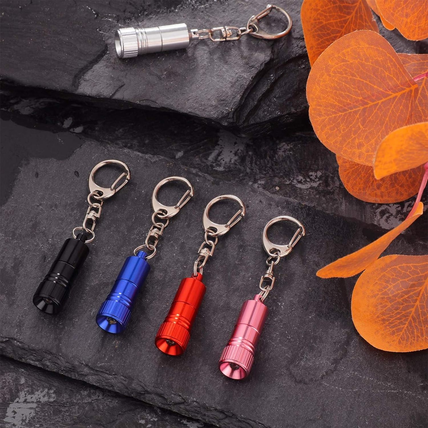 Keychain Flashlights, 650 High Lumens EDC Pocket Flashlights, Mini Flashlight Be Used for Camping Outdoors Emergency