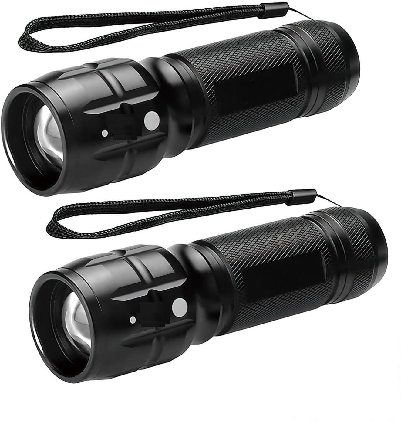 Portable Rechargeable Zoom LED Flashlight Flash Light Torch Lantern 3 Lighting Modes Camping Light Mini Led Flashlight