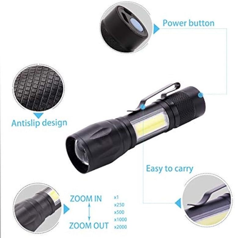 Chaoliu Mini Flashlight LEDs Aluminum Alloy Keyring Torches lamp Small LED Keychain Flashlights for Home