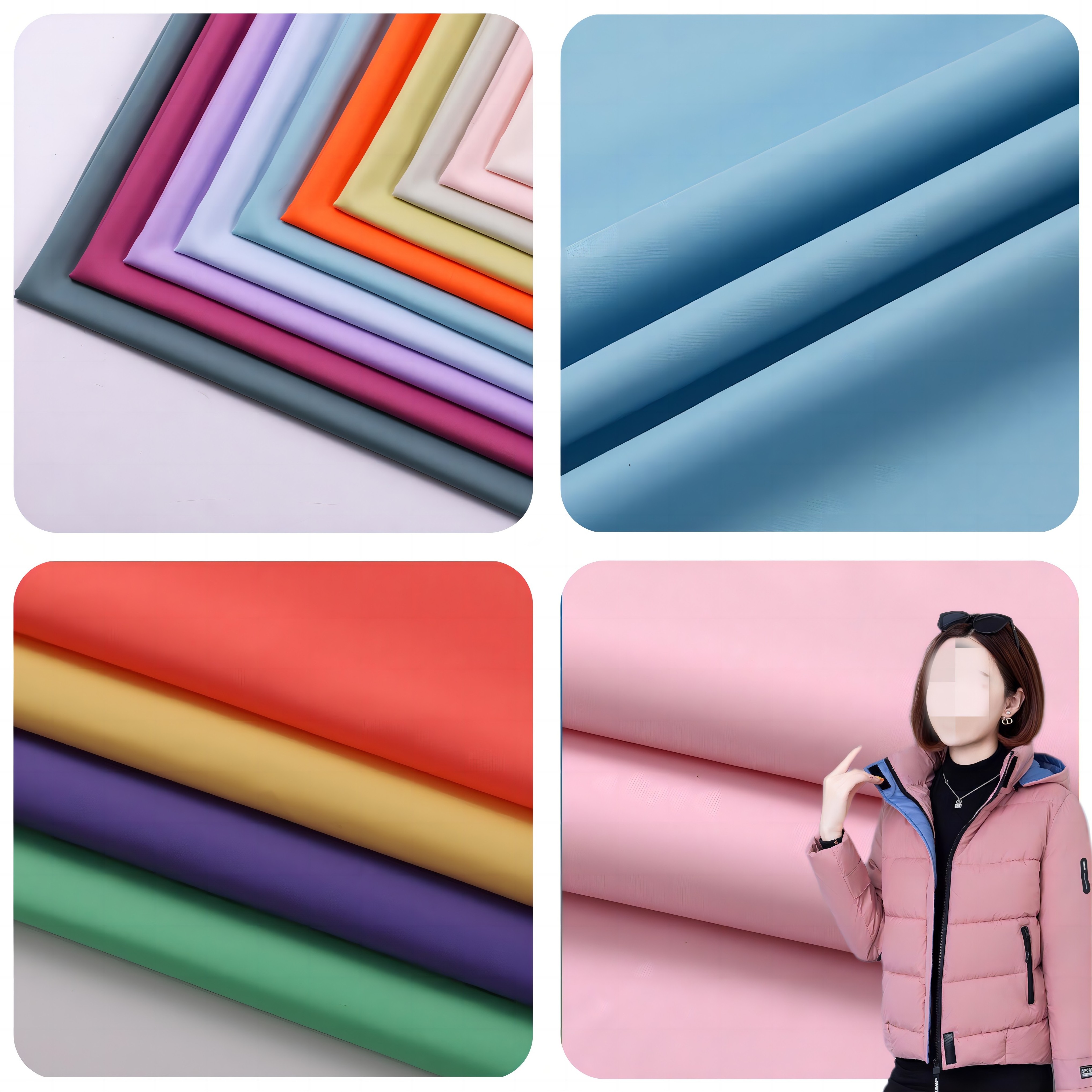 Hot sales in 2023 waterproof polyester bag fabric polyester pongee fabric knit stretch polyester bullet fabric for clothing