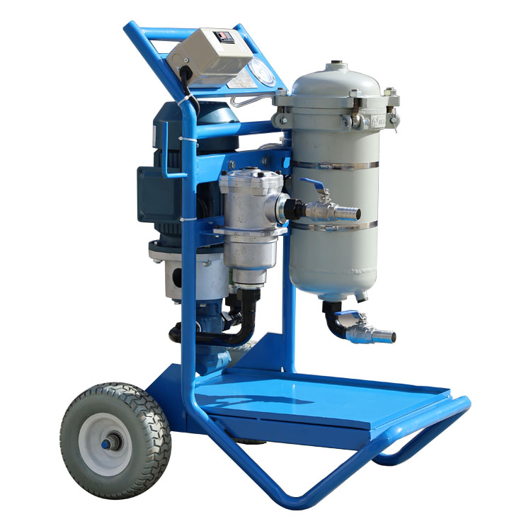 Portable Oil Purifier/Oil Plant Filter/Stainless Steel  LYC-150B small scale waste oil recycling machine