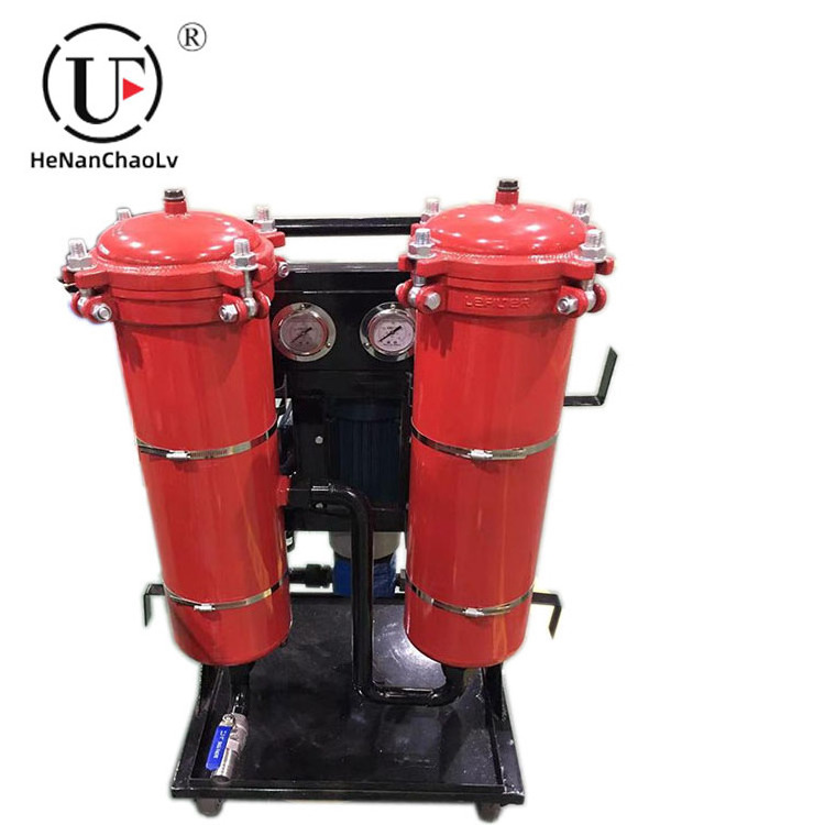 LYC-100B   Mobile oil purifier machine small scale waste oil recycling machine  transformer oil filter machine