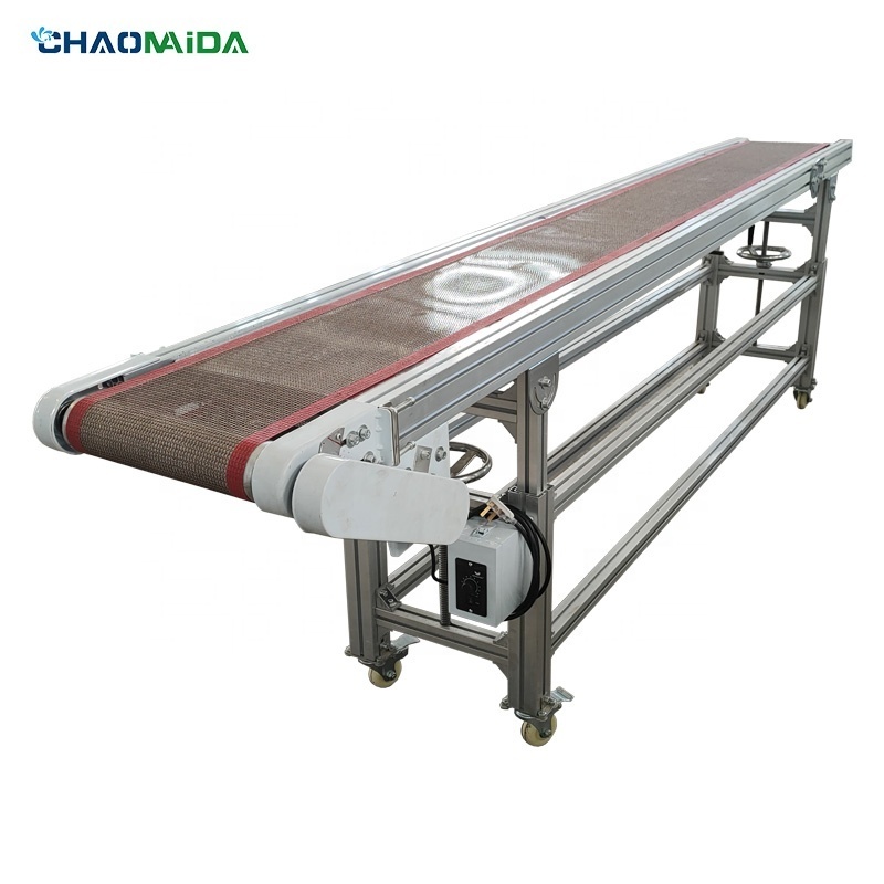 Customized automatic Simple Steel  Stainless Conveyor Belts small production lines