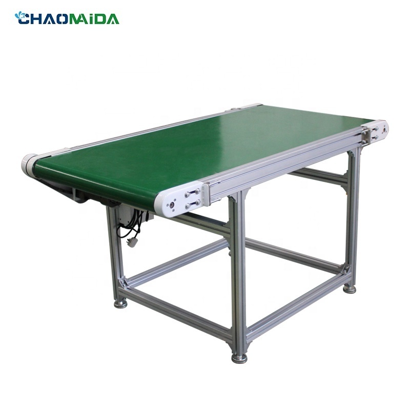 Supply Automatic Rubber stainless steel belt conveyor portable Turning  Assembly conveyor line