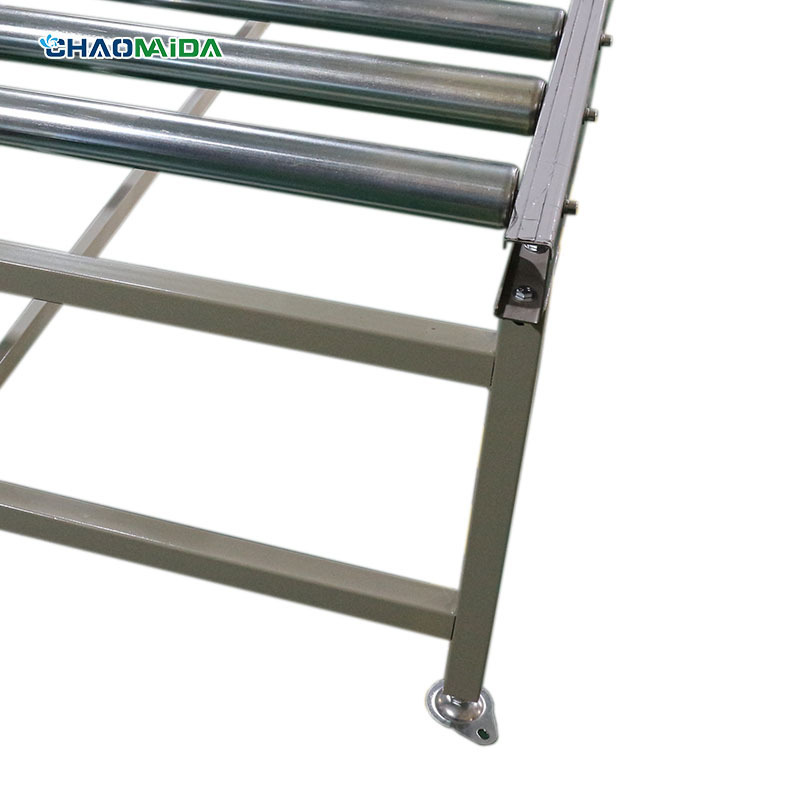 Stainless steel roller conveyor without power drum line Free Conveyor