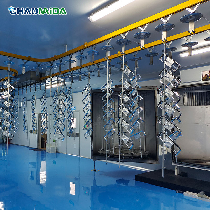 Industrial painting line hanging spraying equipment electrostatic powder spraying line overhead conveyor